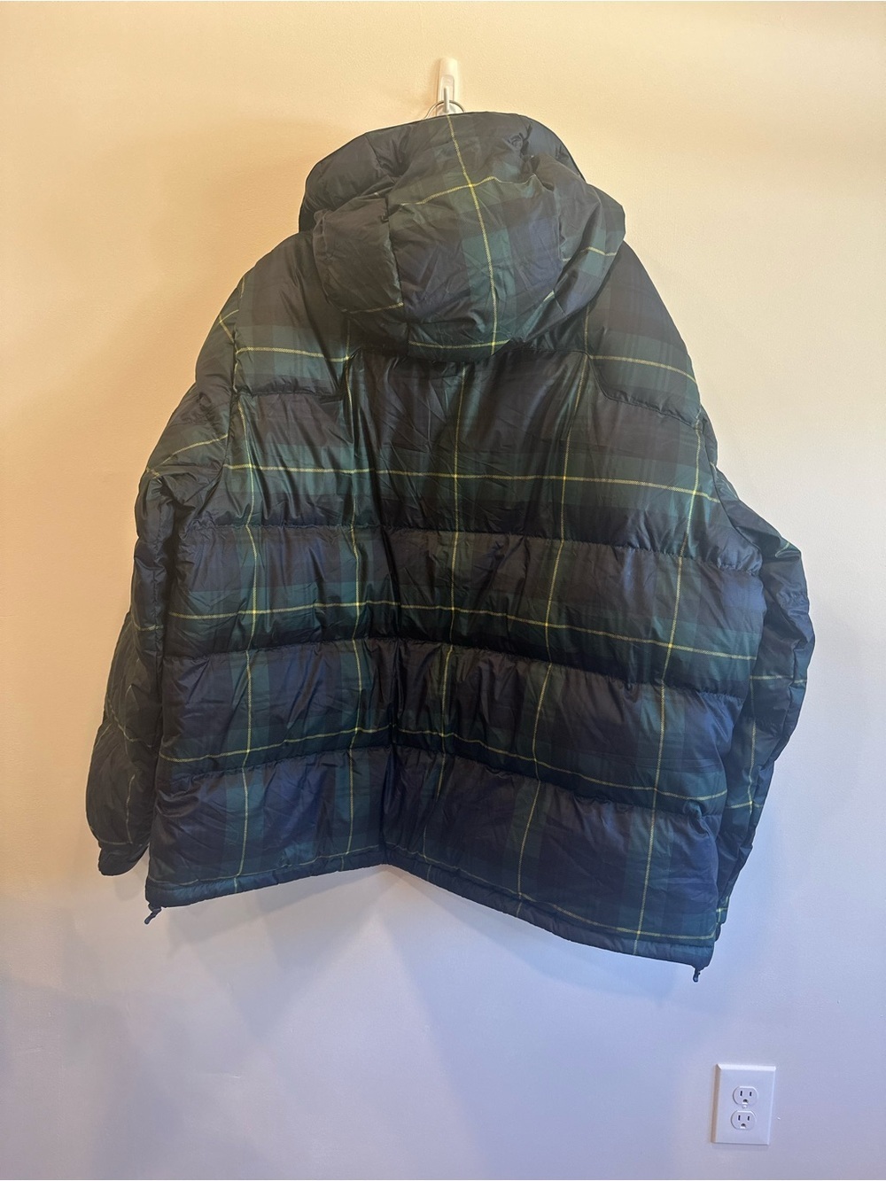 Polo Ralph Lauren Tartan Blackwatch Hooded Down Puffer Coat Jacket NWT 3XL XXXL - Picture 7 of 11